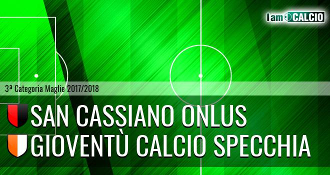 San Cassiano Onlus - Gioventù Calcio Specchia