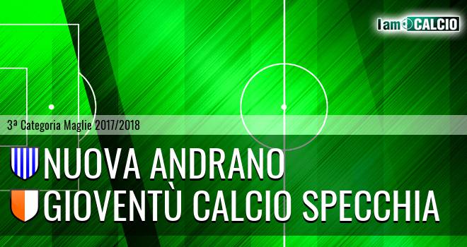 Nuova Andrano - Gioventù Calcio Specchia