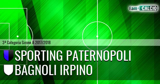 Sporting Paternopoli - Bagnoli Irpino