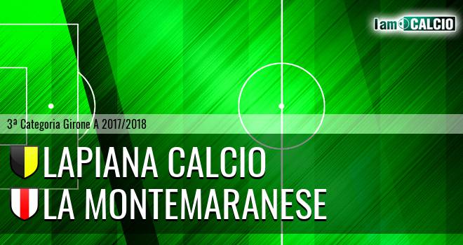 Lapiana Calcio - La Montemaranese