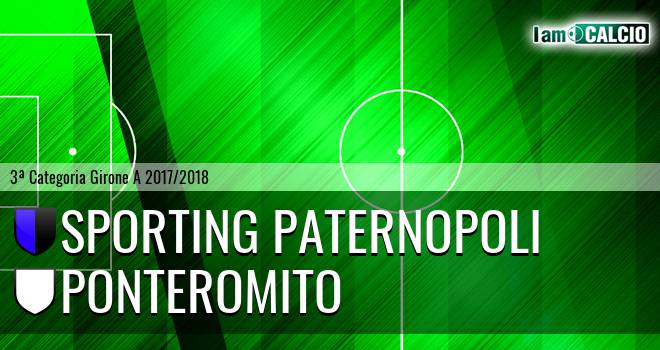 Sporting Paternopoli - Ponteromito