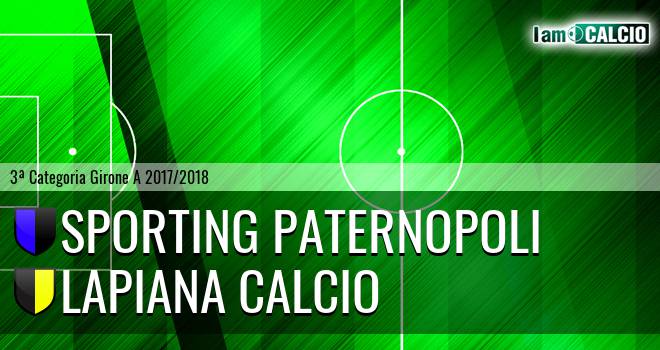 Sporting Paternopoli - Lapiana Calcio