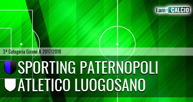 Sporting Paternopoli - Atletico Luogosano