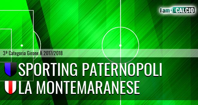 Sporting Paternopoli - La Montemaranese