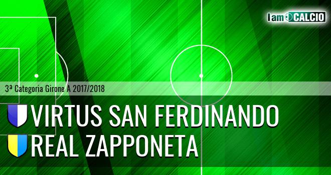 Virtus San Ferdinando - Real Zapponeta