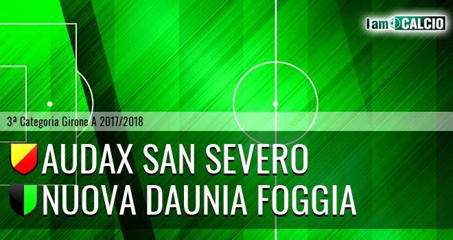 Audax San Severo - Cosmano Sport