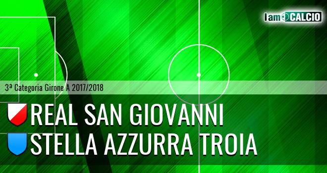 Real San Giovanni - Stella Azzurra Troia