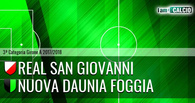 Real San Giovanni - Nuova Daunia