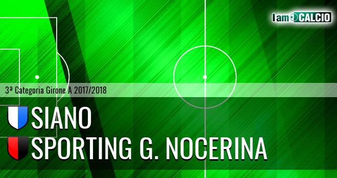 Siano - Sporting G. Nocerina