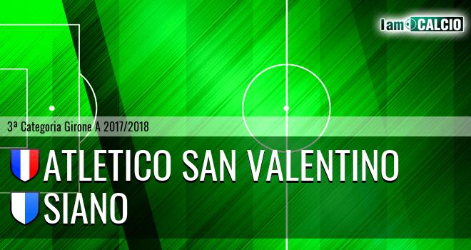 Atletico San Valentino - Siano