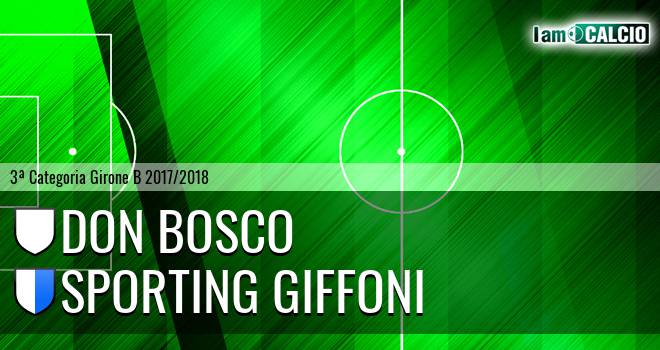 Don Bosco - Sporting Giffoni