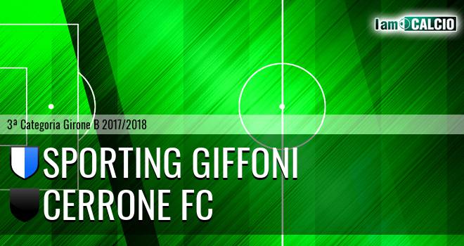 Sporting Giffoni - Cerrone Fc