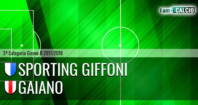 Sporting Giffoni - Gaiano