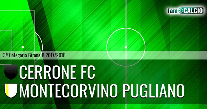 Cerrone Fc - Montecorvino Pugliano