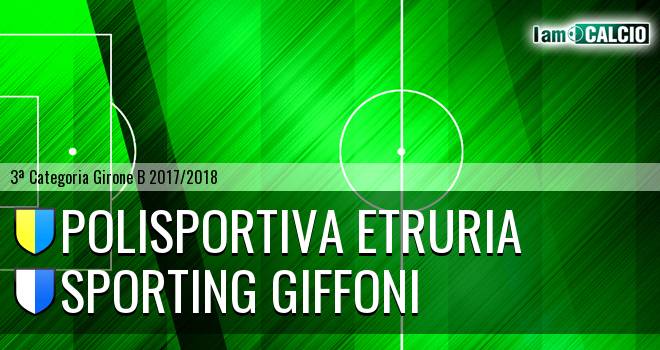 Polisportiva Etruria - Sporting Giffoni