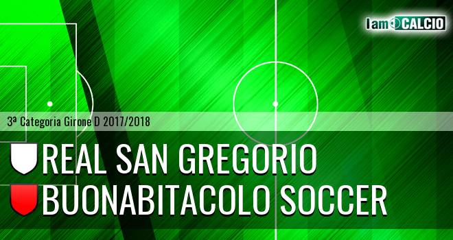 Real San Gregorio - Buonabitacolo Soccer