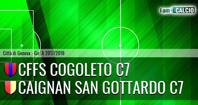 Cffs Cogoleto C7 - Caignan San Gottardo C7