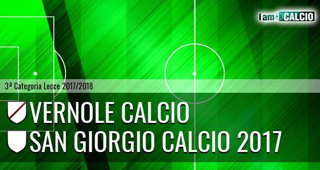 Vernole Calcio - San Giorgio Calcio 2017