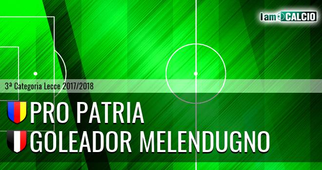 Pro Patria - Goleador Melendugno