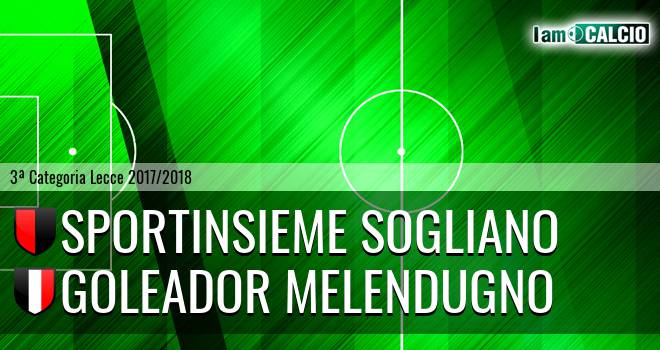 Sportinsieme Sogliano - Goleador Melendugno