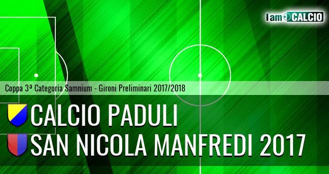 Calcio Paduli - Real San Nicola Manfredi