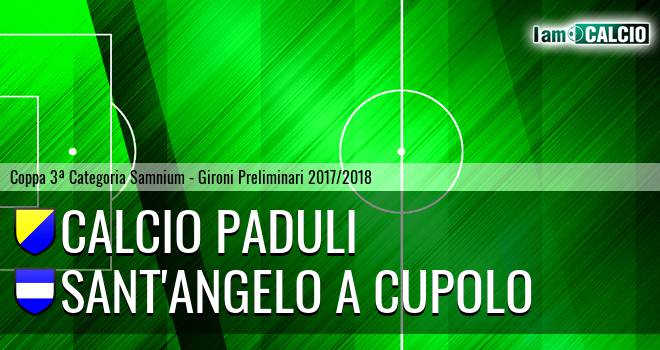 Calcio Paduli - Sant'Angelo a Cupolo