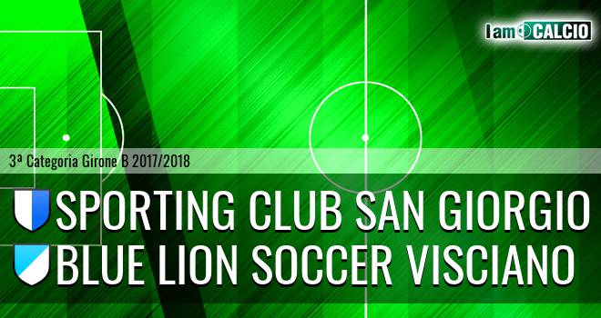 Sporting Club San Giorgio - Blue Lion Soccer Visciano