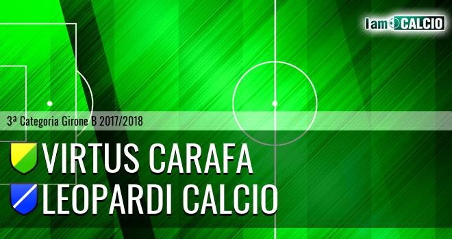 Virtus Carafa - Leopardi Calcio