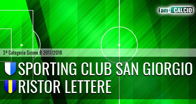 Sporting Club San Giorgio - Ristor Lettere