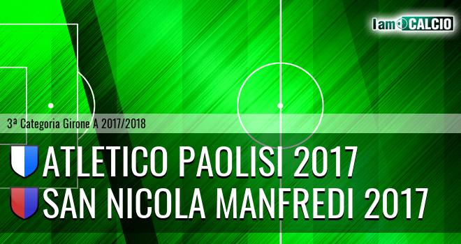 Atletico Paolisi 2017 - Real San Nicola Manfredi