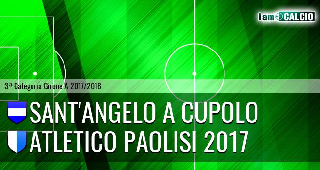 Sant'Angelo a Cupolo - Atletico Paolisi 2017