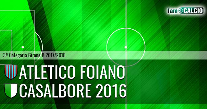 Atletico Foiano - Casalbore 2016