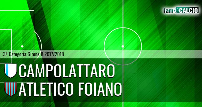 Campolattaro - Atletico Foiano