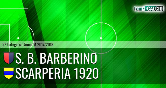 S. B. Barberino - Scarperia 1920