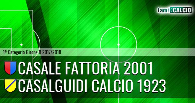 Casale Fattoria 2001 - Casalguidi 1923 Calcio