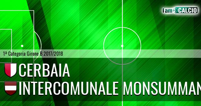 Cerbaia Calcio - Intercomunale Monsummano