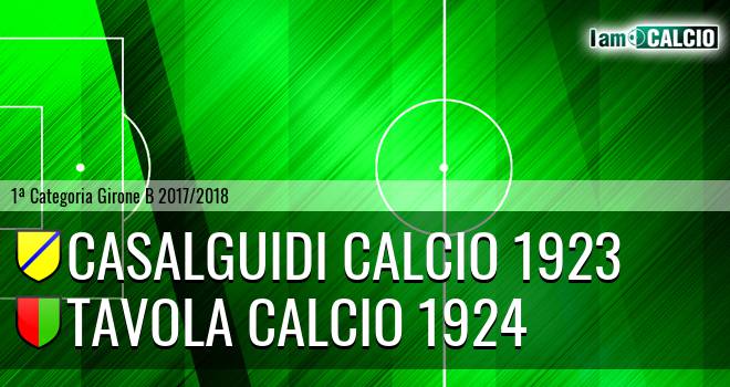 Casalguidi 1923 Calcio - Tavola Calcio 1924