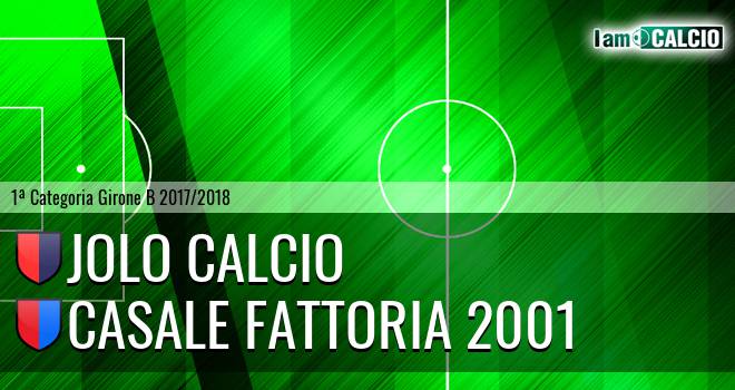 Jolo Calcio - Casale Fattoria 2001