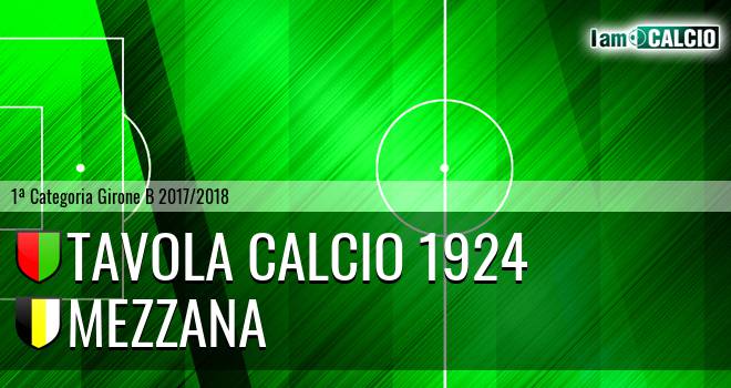 Tavola Calcio 1924 - Mezzana