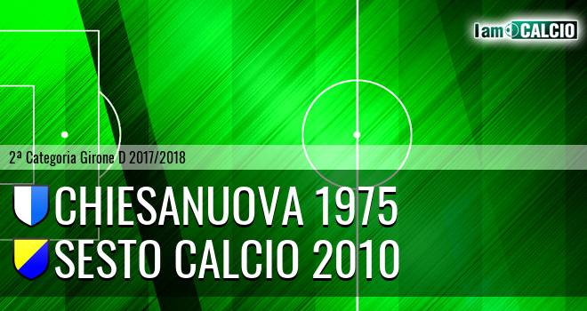 Chiesanuova 1975 - Sesto Calcio 2010