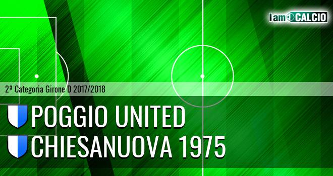 Poggio United - Chiesanuova 1975