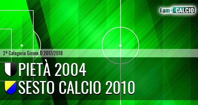 Pietà 2004 - Sesto Calcio 2010