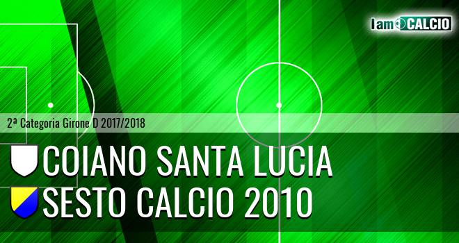 Coiano Santa Lucia - Sesto Calcio 2010