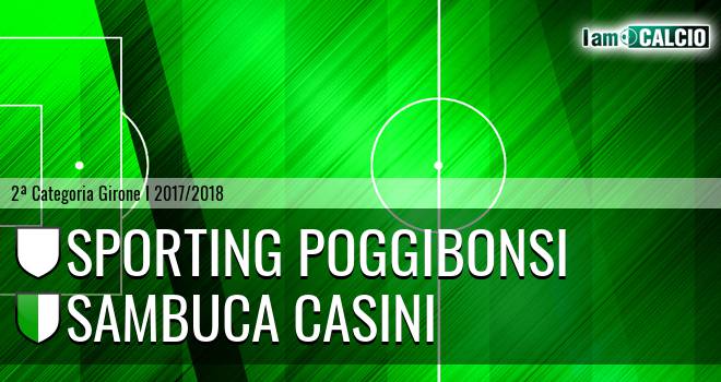 Sporting Poggibonsi - Sambuca Casini