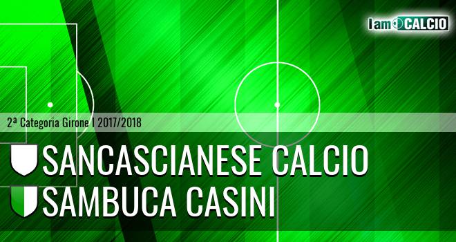 Sancascianese Calcio - Sambuca Casini