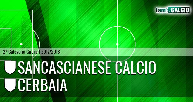 Sancascianese Calcio - Cerbaia