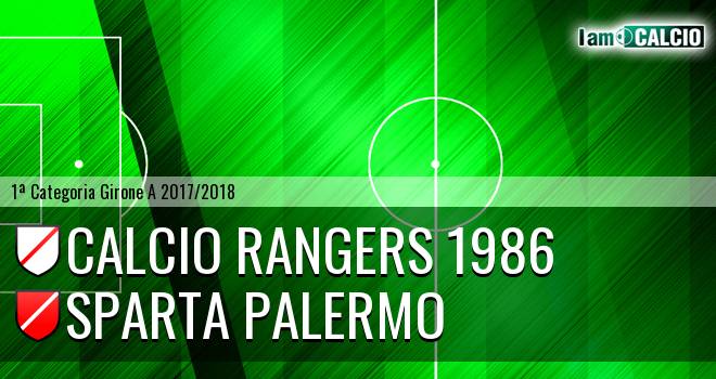 Calcio Rangers 1986 - Sparta Palermo