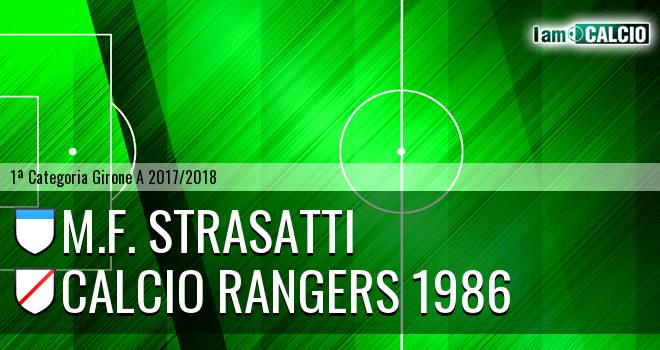 M.F. Strasatti - Calcio Rangers 1986