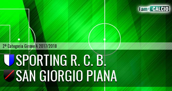 Sporting R. C. B. - San Giorgio Piana