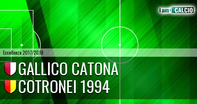 Gallico Catona - Cotronei 1994